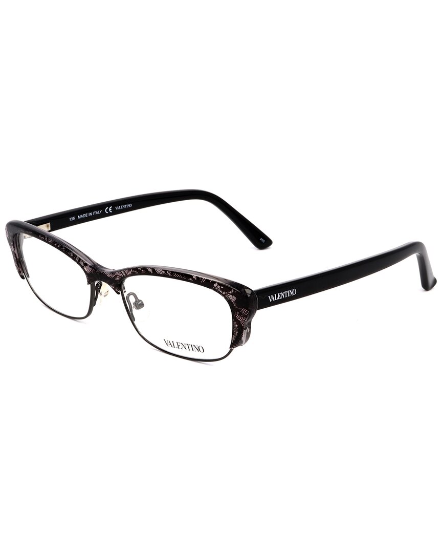 Shop Valentino Unisex V2117 52mm Optical Frames In Black
