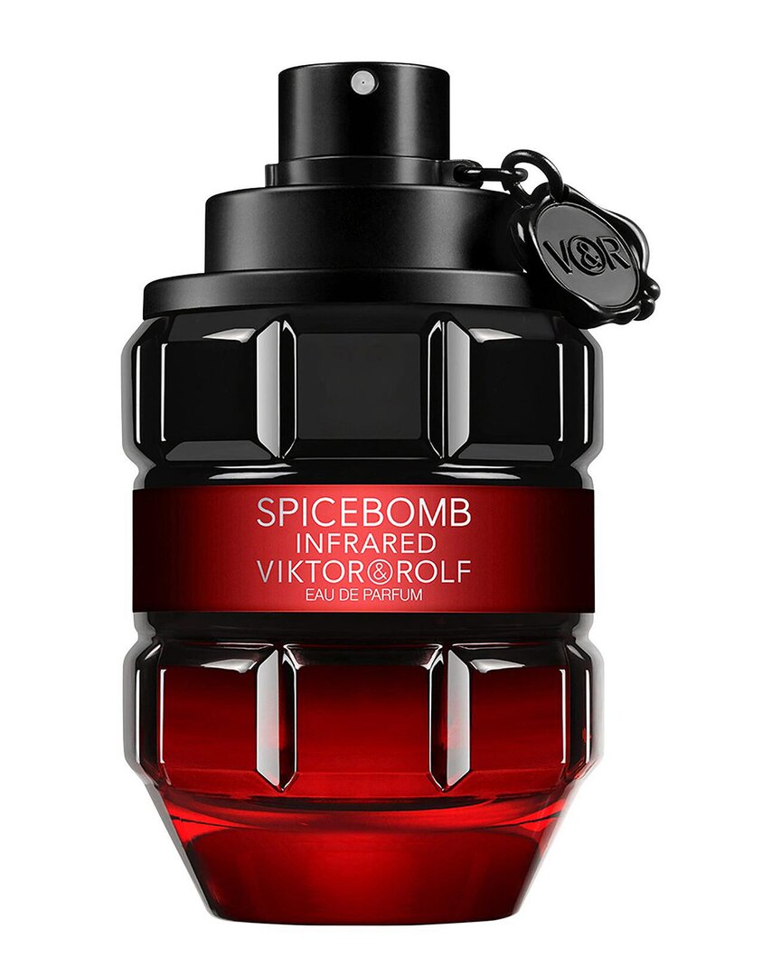 Viktor & Rolf Viktor&rolf Men's 3oz Spicebomb Infrared Eau De Parfum In Transparent