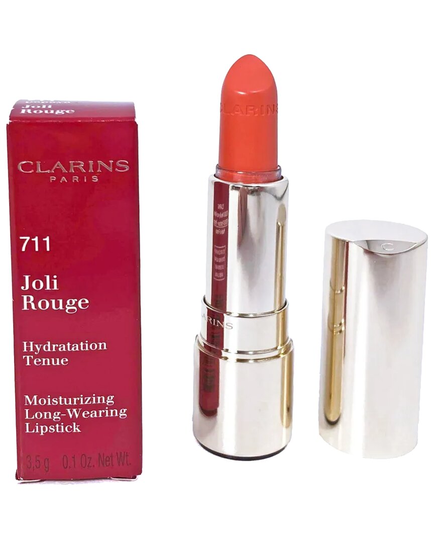 Shop Clarins Women's 0.1oz 711 Papaya Joli Rouge Long Wearing Lipstick
