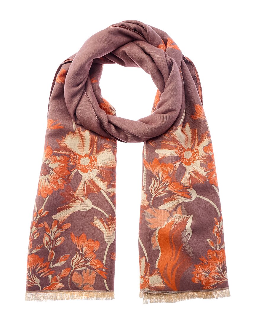 Saachi Reverse Wildflower Scarf