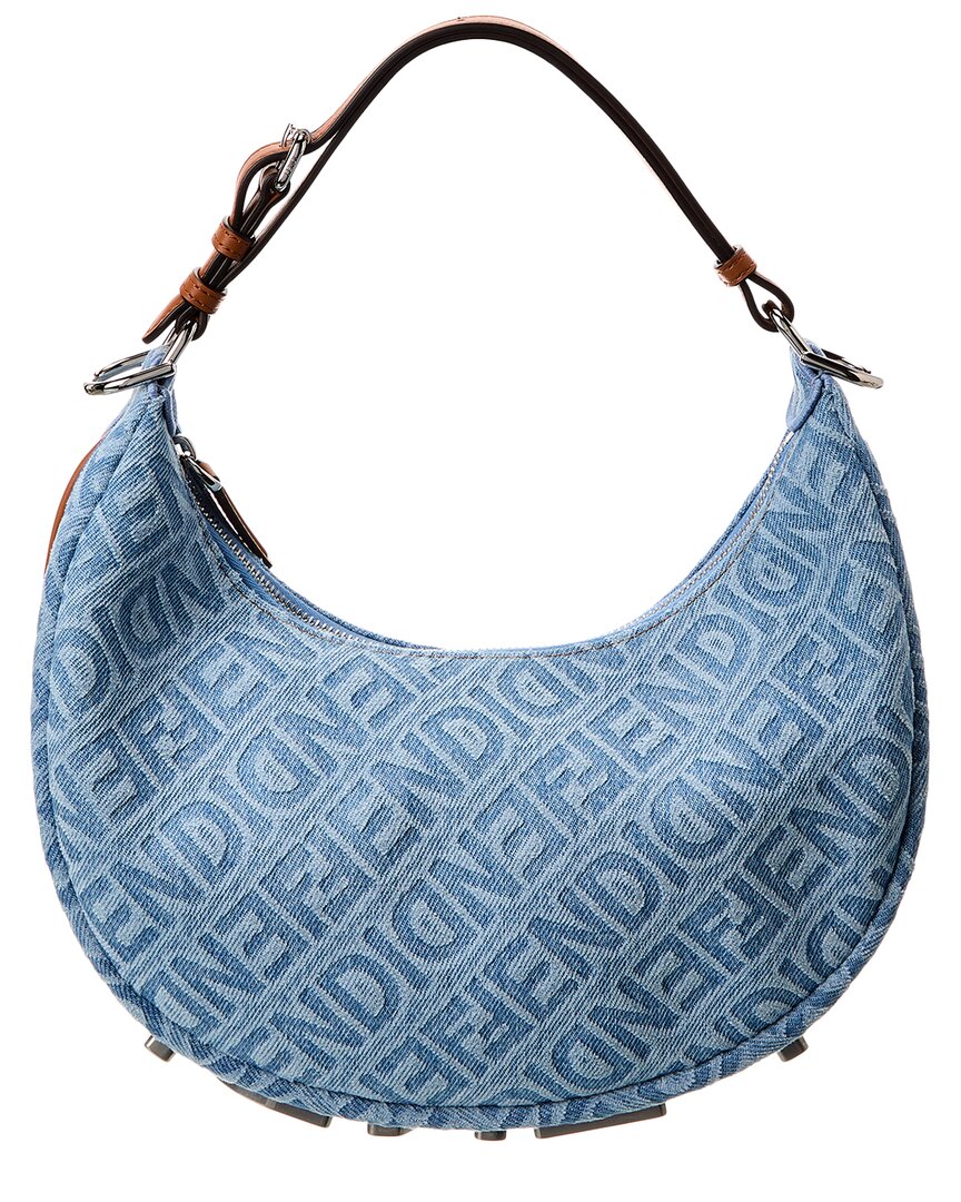 Fendi Fendigraphy Small Fabric Shoulder Bag (Shoulder bags)