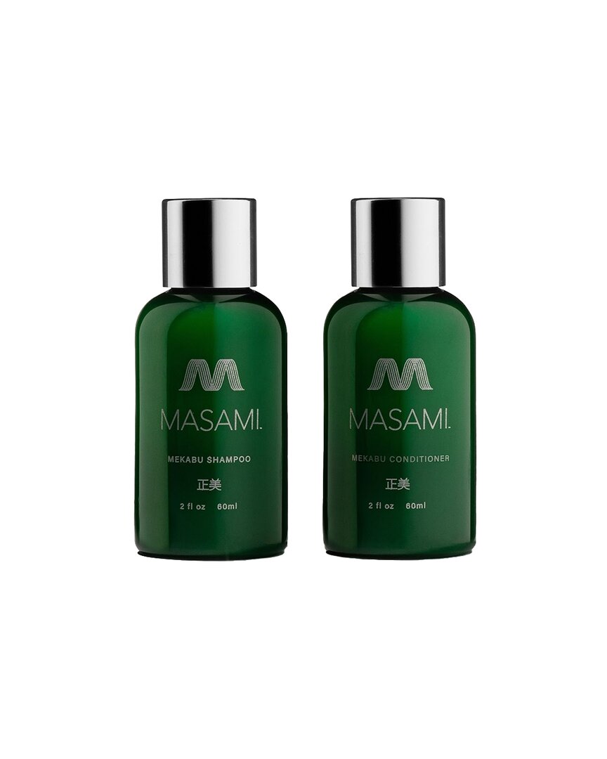 Masami 4 oz Mekabu Hydrating Travel Shampoo & Conditioner
