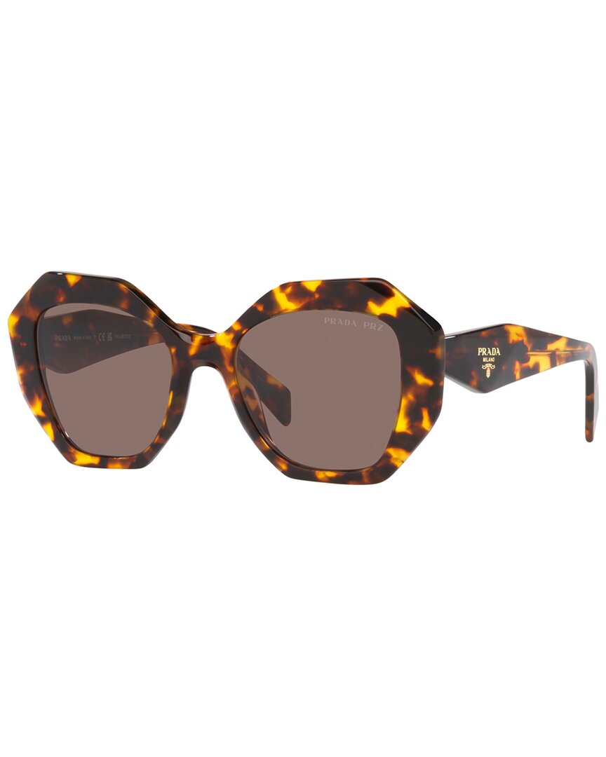 Prada Woman Sunglasses Pr 16ws In Brown