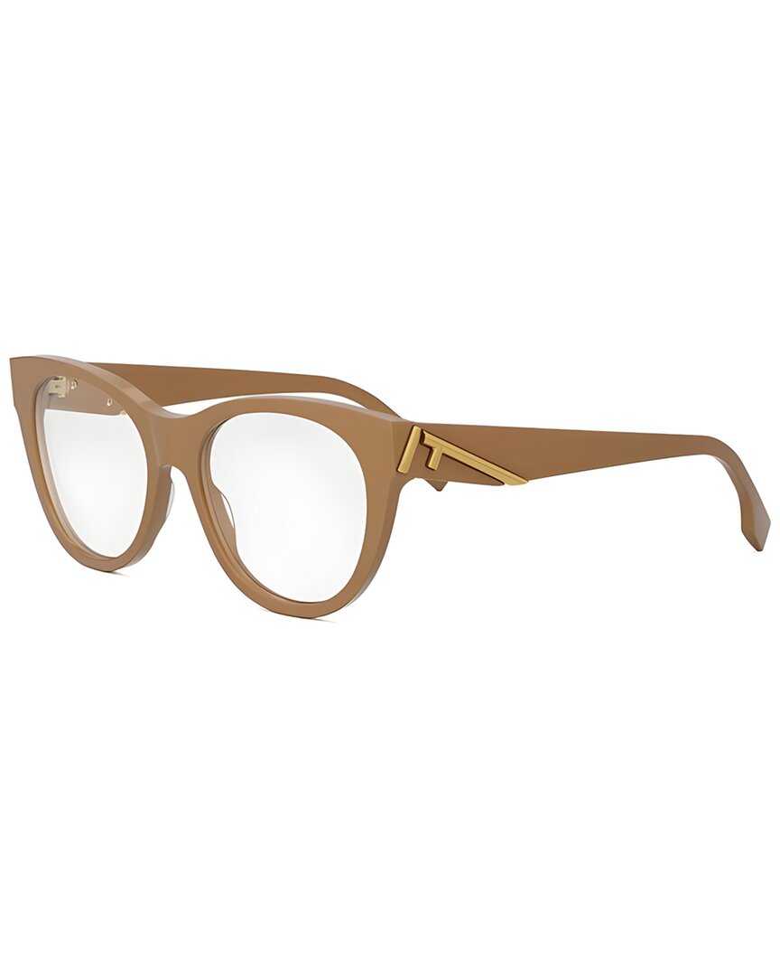 Fendi Women's 53mm Optical Frames In Brown