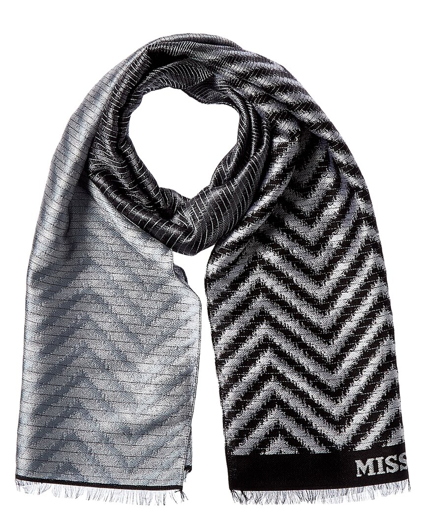 Missoni Wool-blend Scarf In Multi