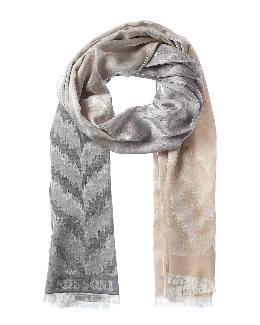 MISSONI MISSONI SILK-BLEND SCARF