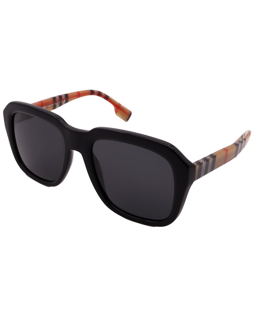 Burberry Women's Be4350 55mm Sunglasses In Black