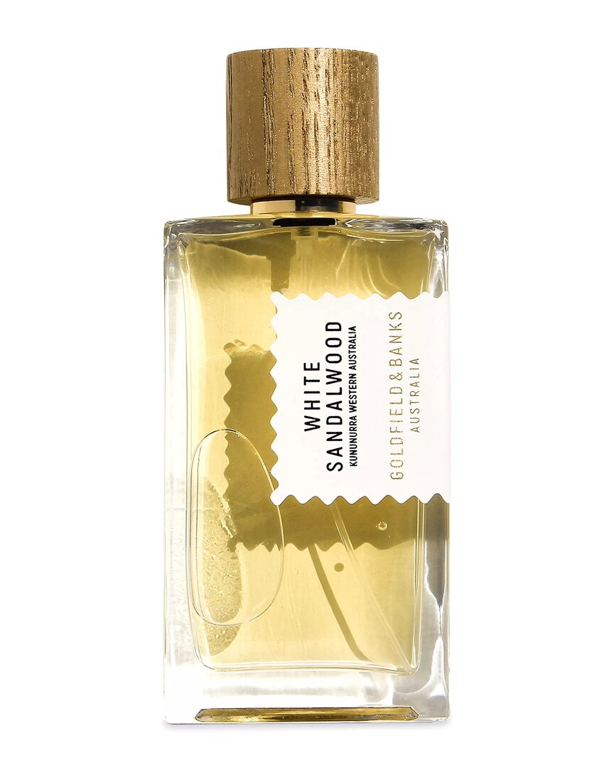 Goldfield & Banks Unisex 3.4oz White Sandalwood Extrait De Parfum In Yellow