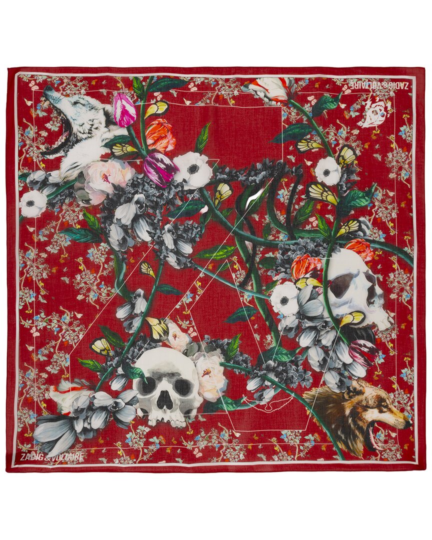 Zadig & Voltaire Lita Vanite Scarf
