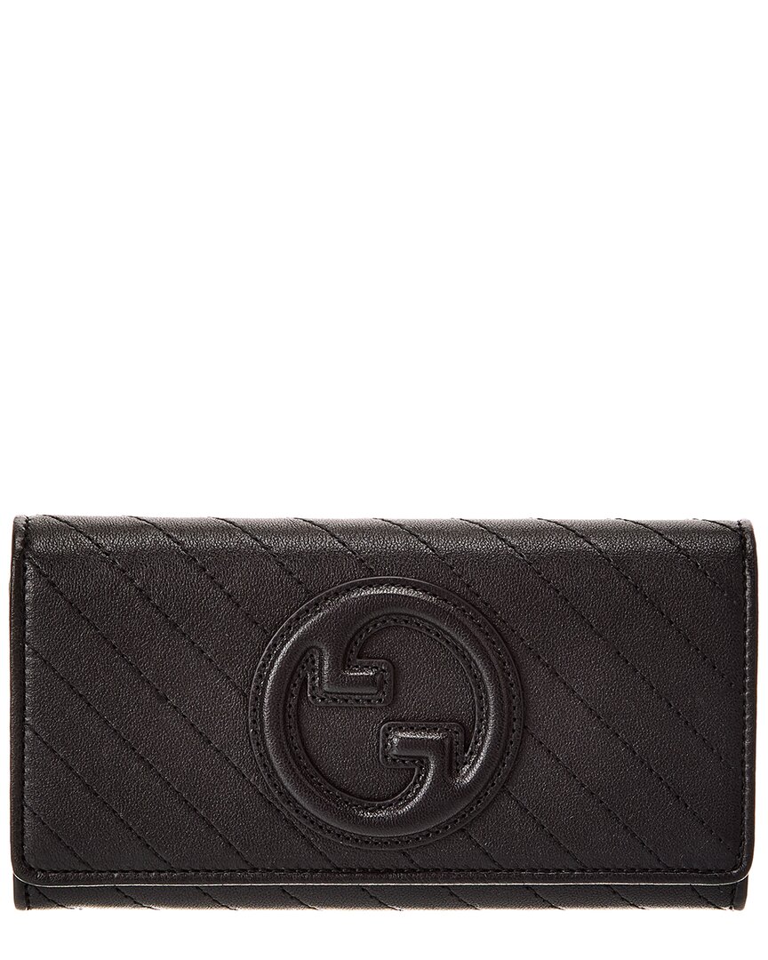 Gucci Leather Wallet In Black