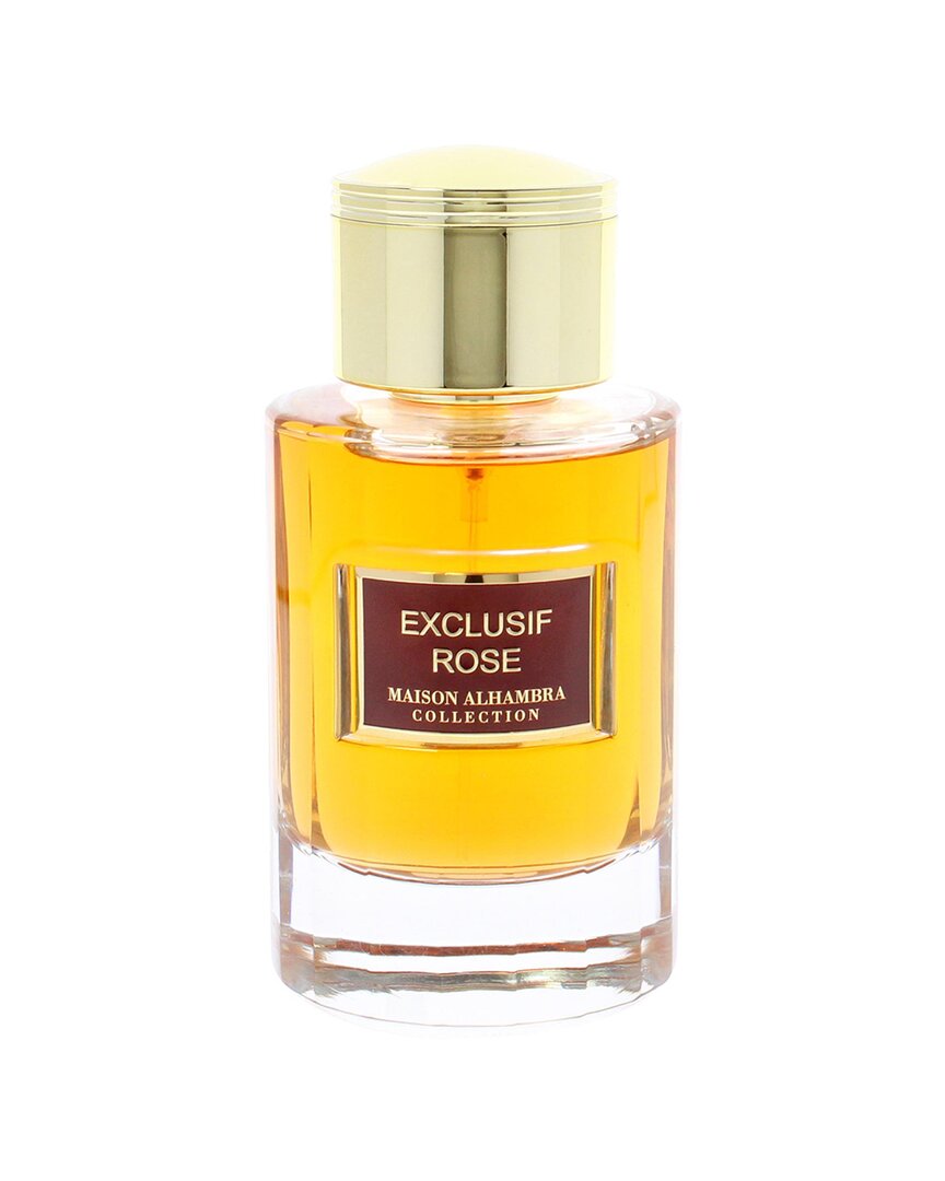 Maison Alhambra Women's 3.4oz Exclusif Rose Edp