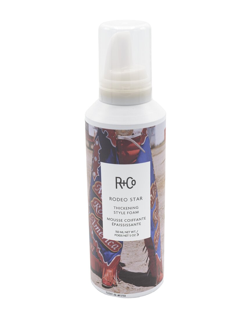 R + Co R+co Unisex 5oz Rodeo Star Thickening Style Foam In White