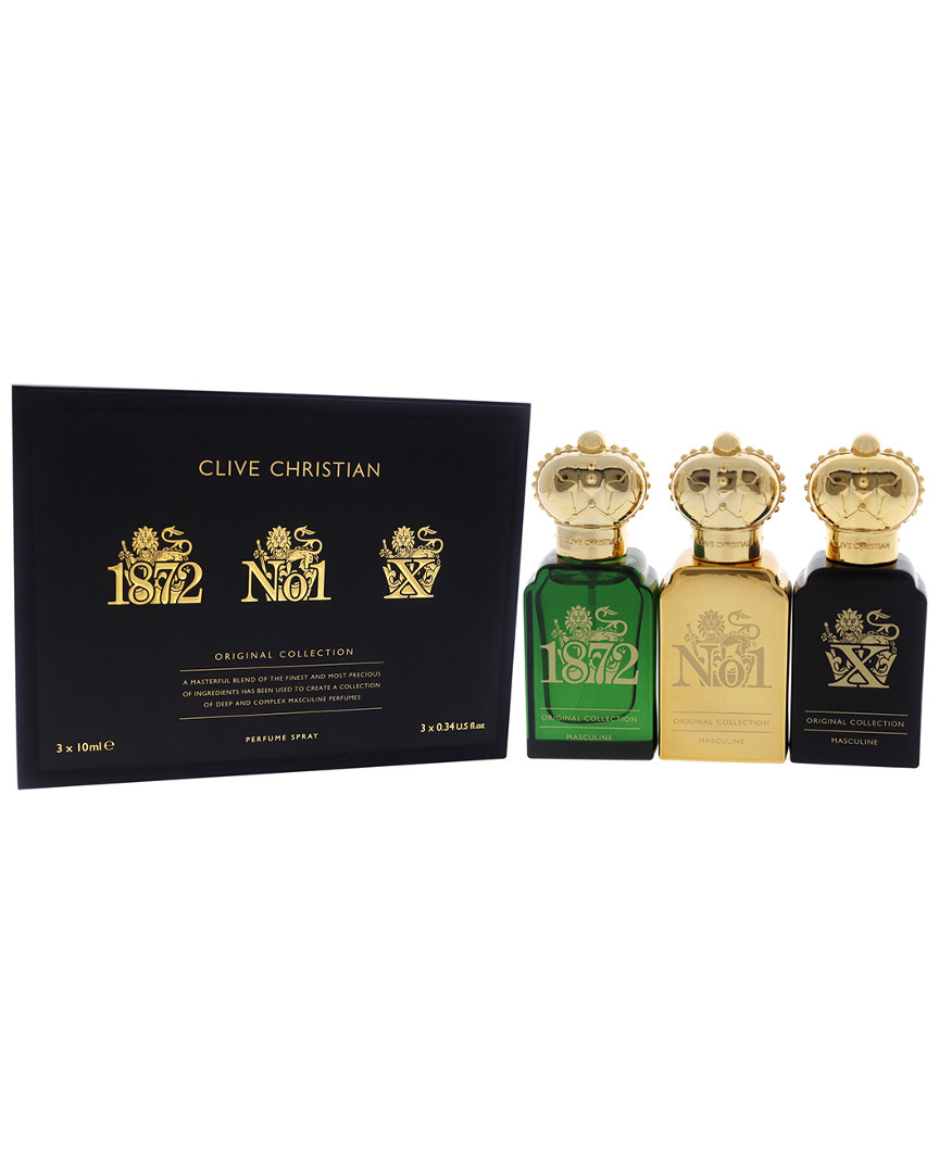 Clive Christian Men's Original Collection Travelers Masculine 3pc Mini Giftset