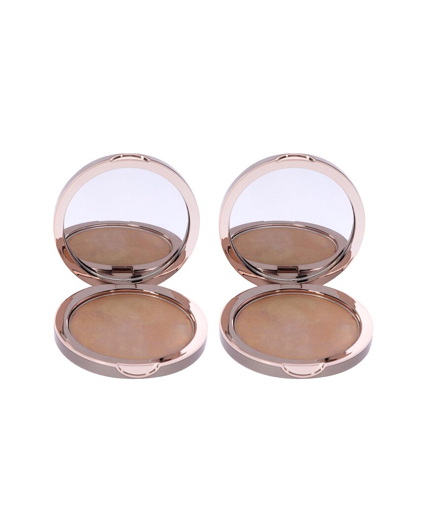 Delilah Women's 0.34oz Aura Pure Light Compact Illuminating Powder - Pack Of 2