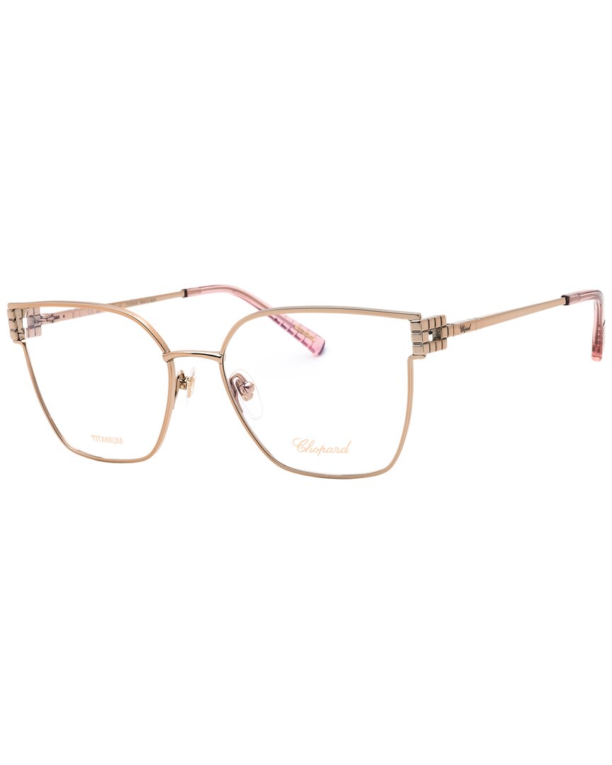 Chopard Women's 54mm Optical Frames In Gold