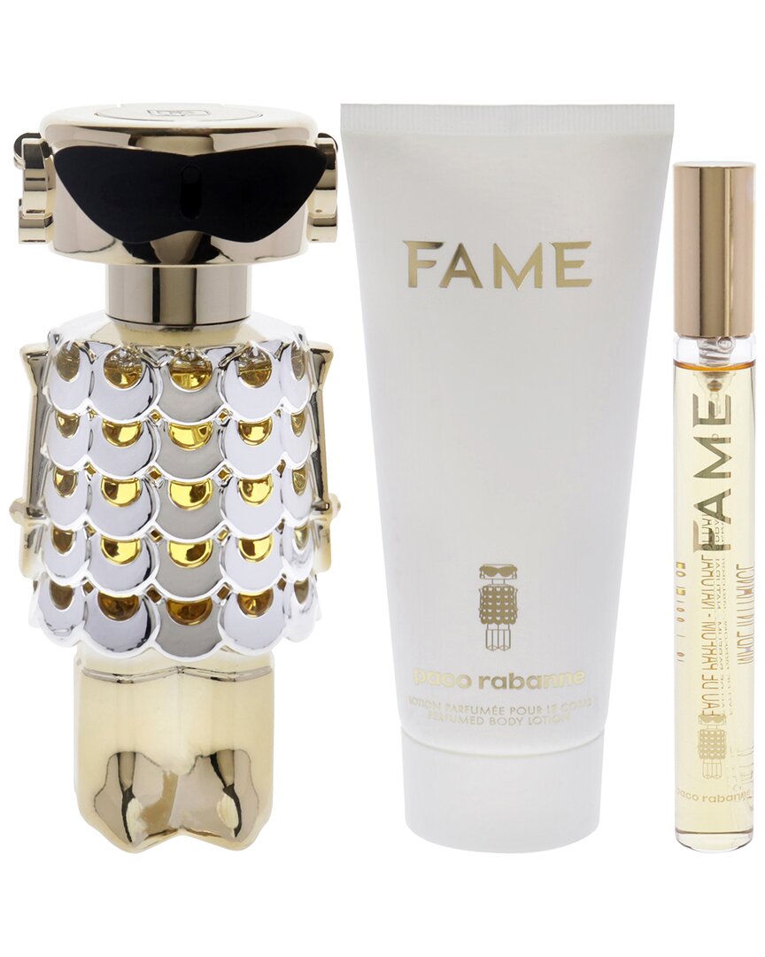 Rabanne Paco Women's Fame 3pc Gift Set
