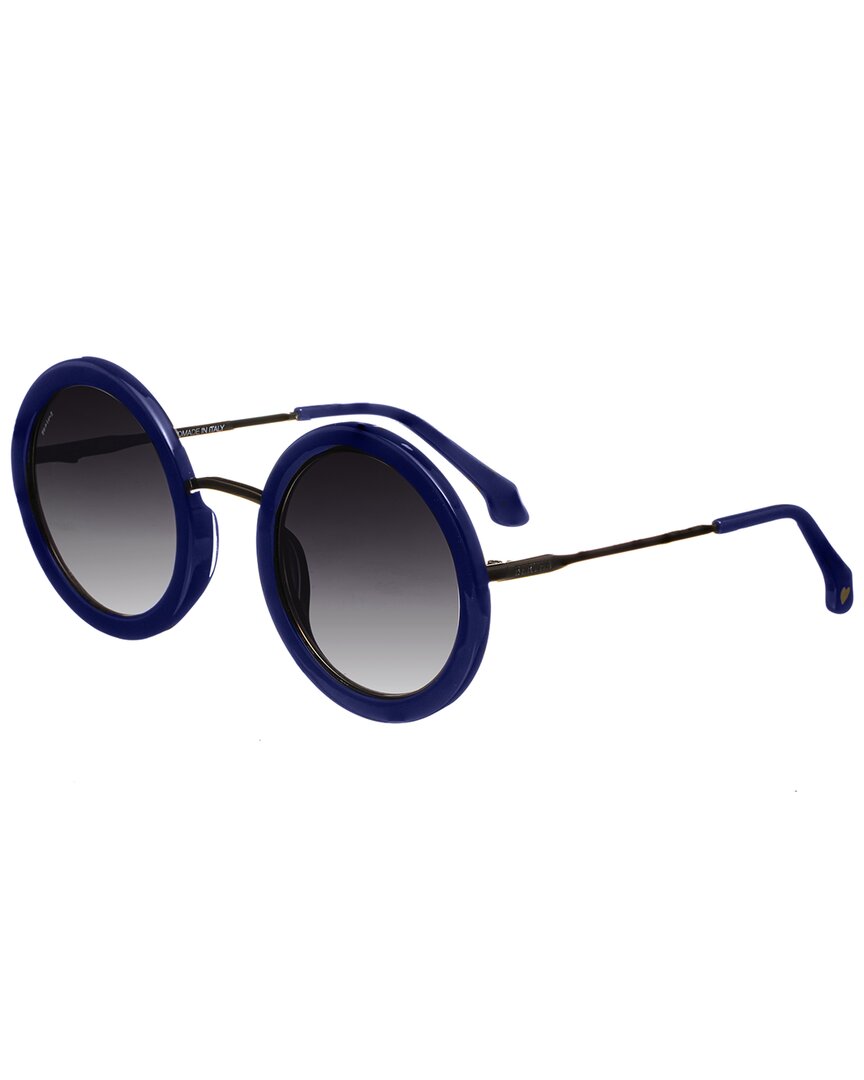 Shop Bertha Women's Brsit110-3 59mm Polarized Sunglasses In Blue