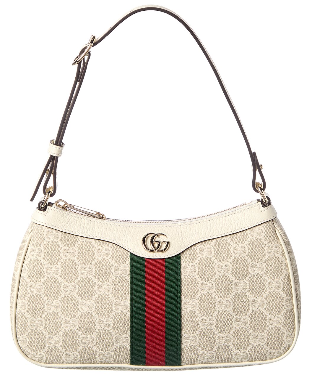 Gilt - Gucci - Ophidia Small Canvas & Leather Hobo Bag