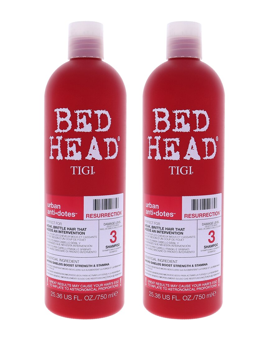 Tigi 25.36oz Bed Head Urban Antidotes Resurrection Shampoo Pack Of 2