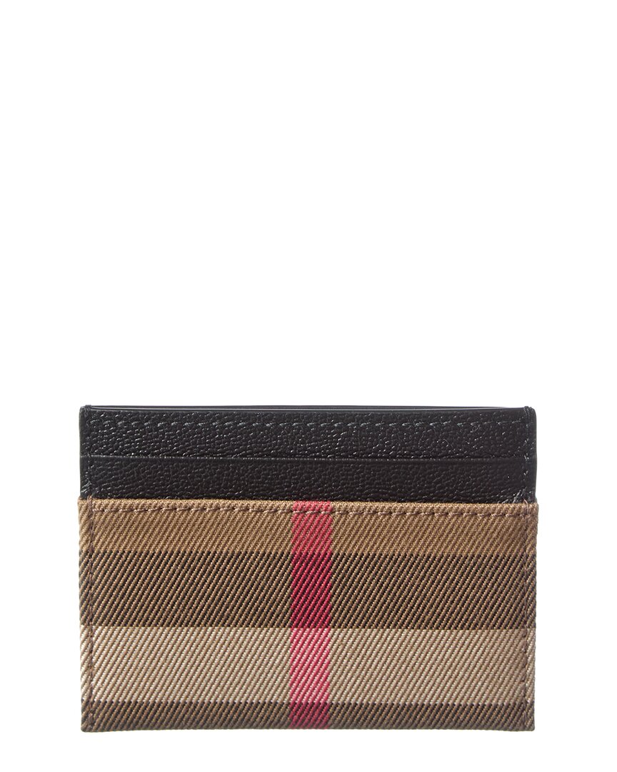 Burberry Check Card Case