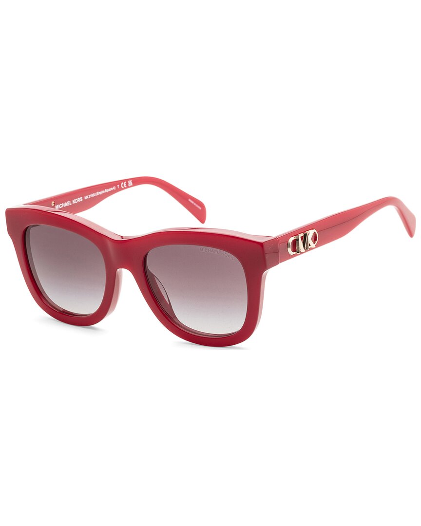 Michael Kors Women's Mk2193u 52mm Sunglasses In Red