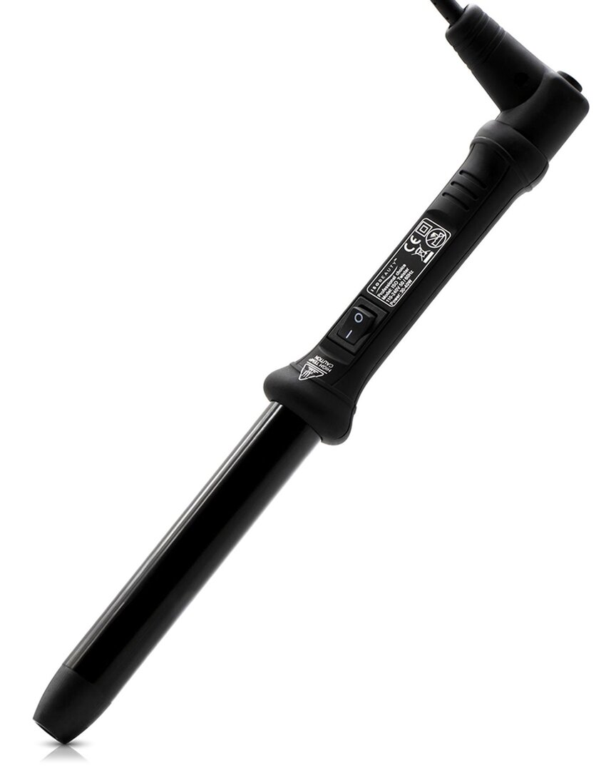 Iso Beauty The Twister - 25mm Tourmaline-infused Ceramic Pro Curling Wand W/ Cool Tip In Black