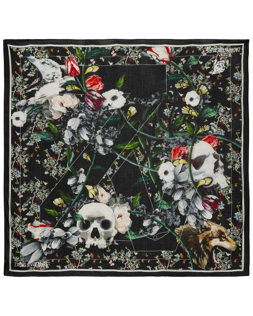 Zadig & Voltaire Lita Vanite Scarf