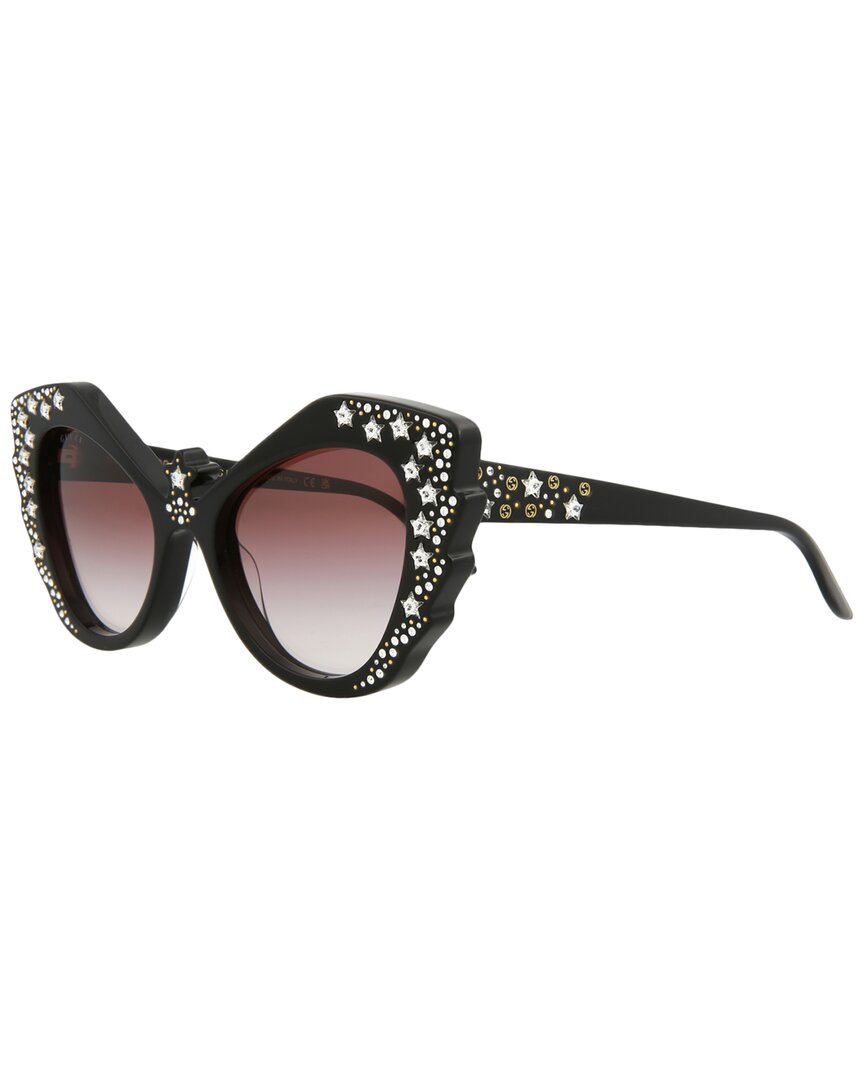Gucci Hollywood Forever 52mm Cat Eye Sunglasses