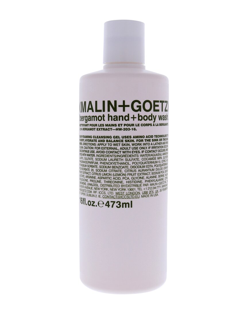 Malin + Goetz Malin+goetz 15.5oz Bergamot Hand & Body Wash