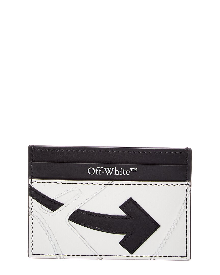 Off-white ™ Ooo Sneaker Card Case In Black