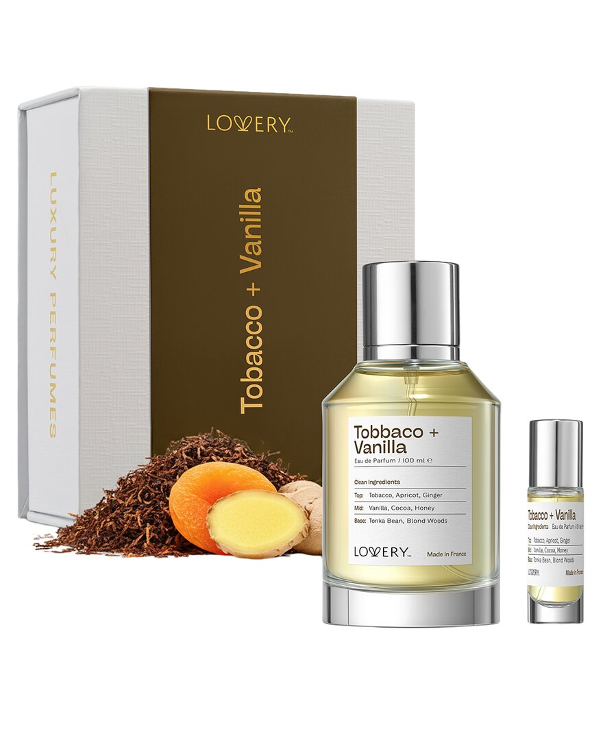Lovery Unisex 3.72oz Plus Tobacco + Vanilla Perfume Set