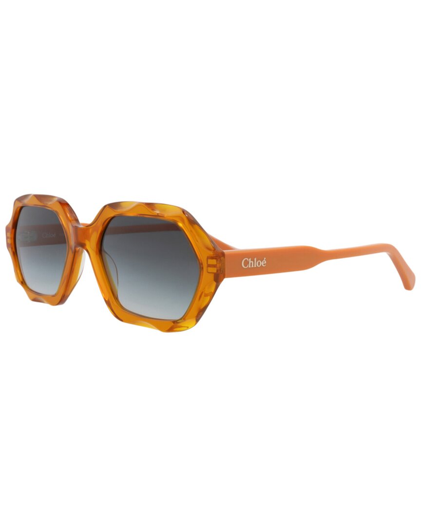 Chloé Women's Ch0227s 56mm Sunglasses In Orange