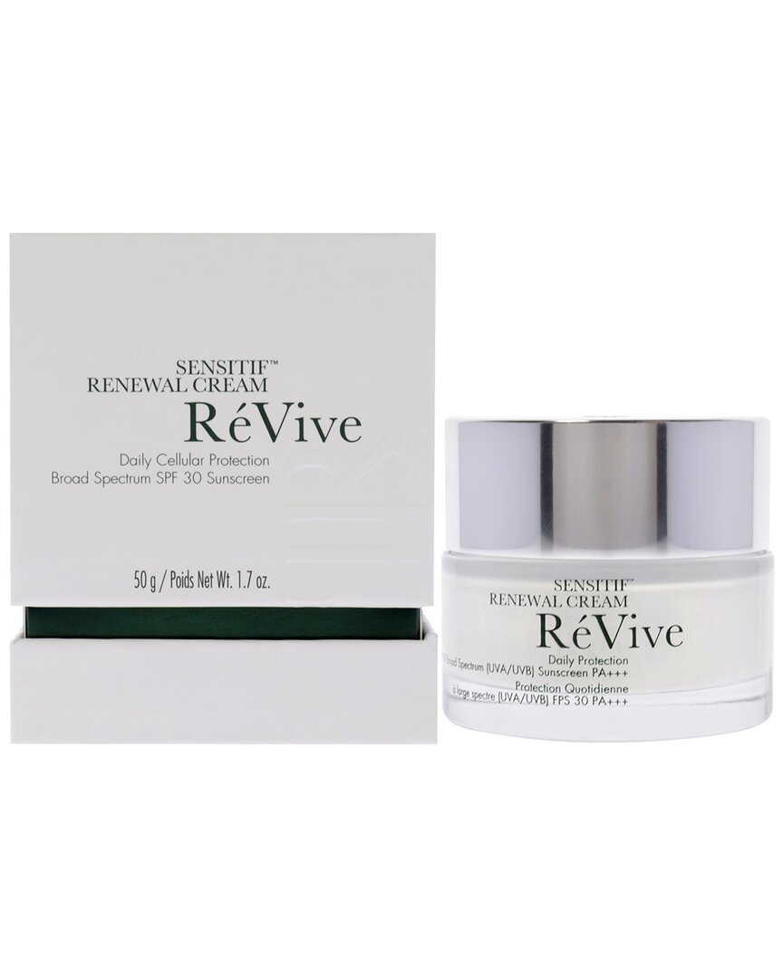 Revive Skin™ Women's 1.7oz Sensitif Renewal Cream Daily Cellular Protection In White