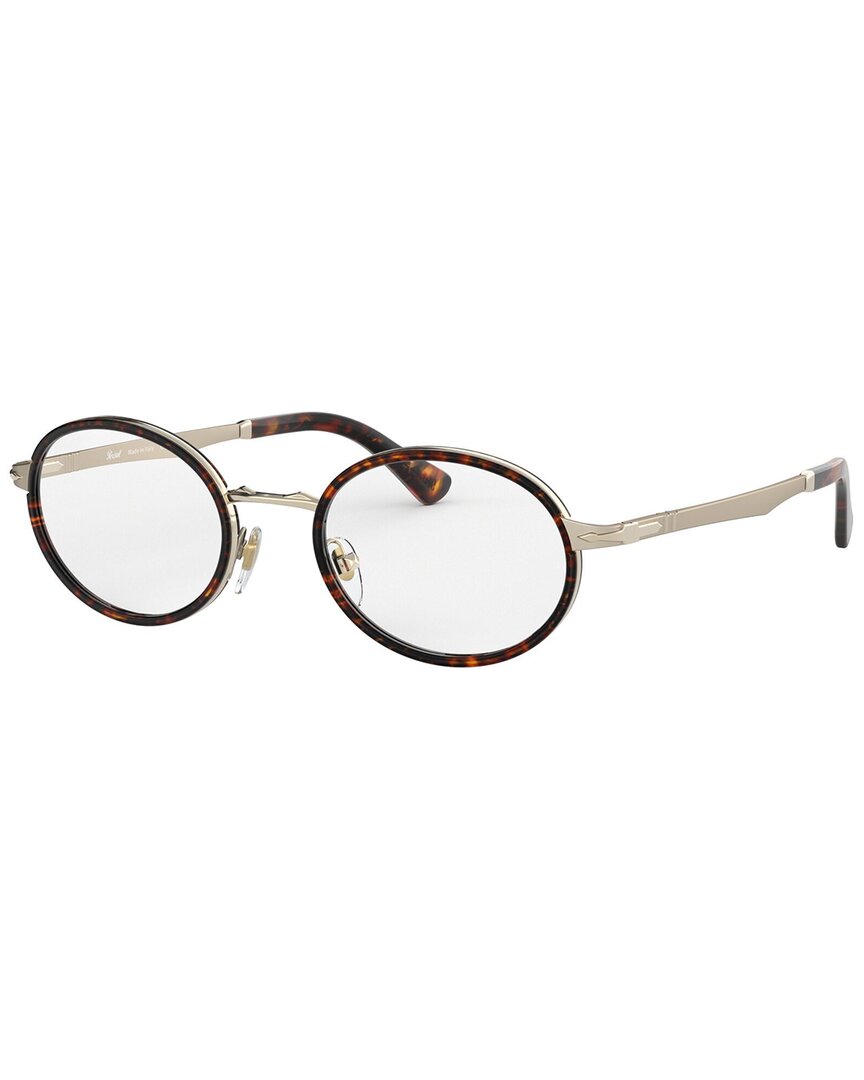 Persol Unisex 48mm Optical Frames In Gold