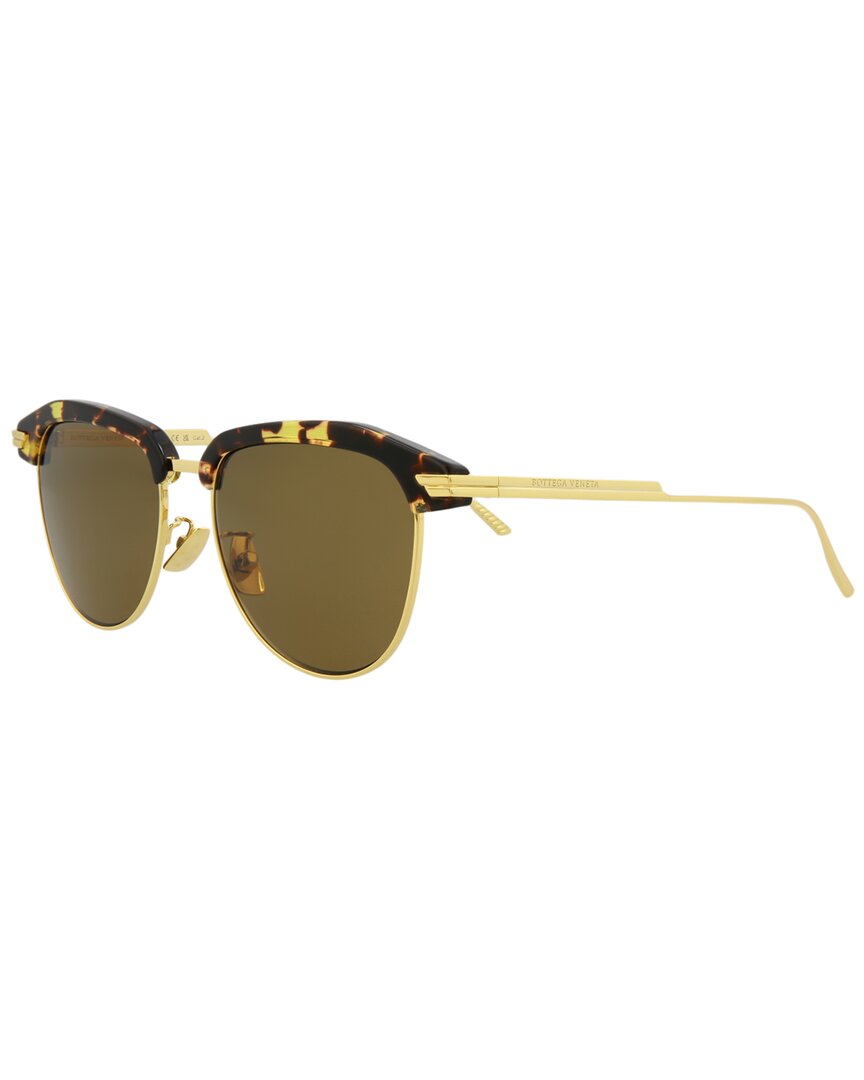 Bottega Veneta Novelty Sunglasses Unisex Bv1112sa- In Gold