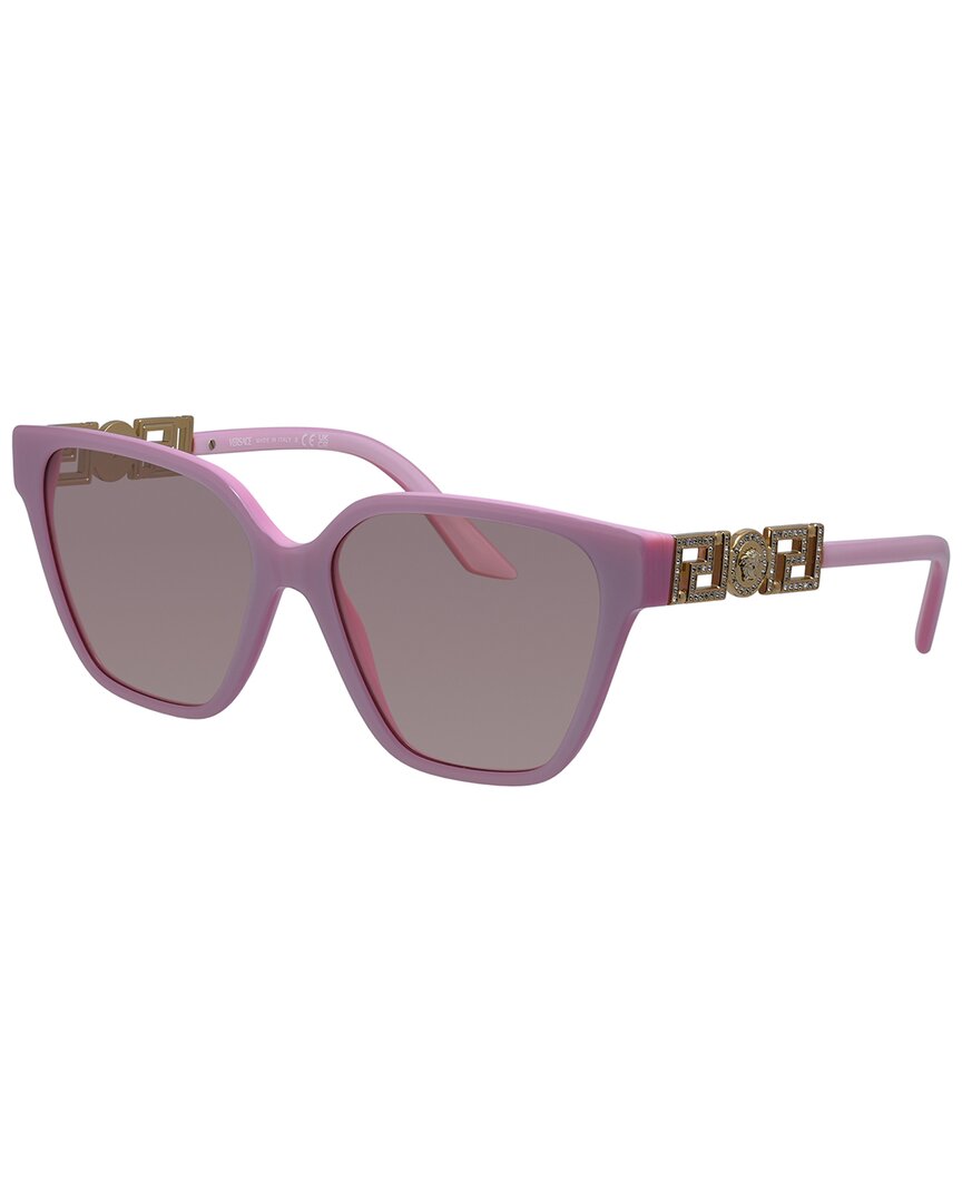 Versace Women's Ve4471 56mm Sunglasses In Pink