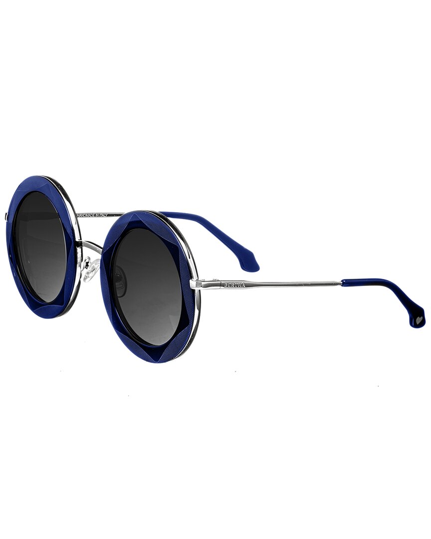 Bertha Women's Brsit107-3 64mm Polarized Sunglasses In Blue