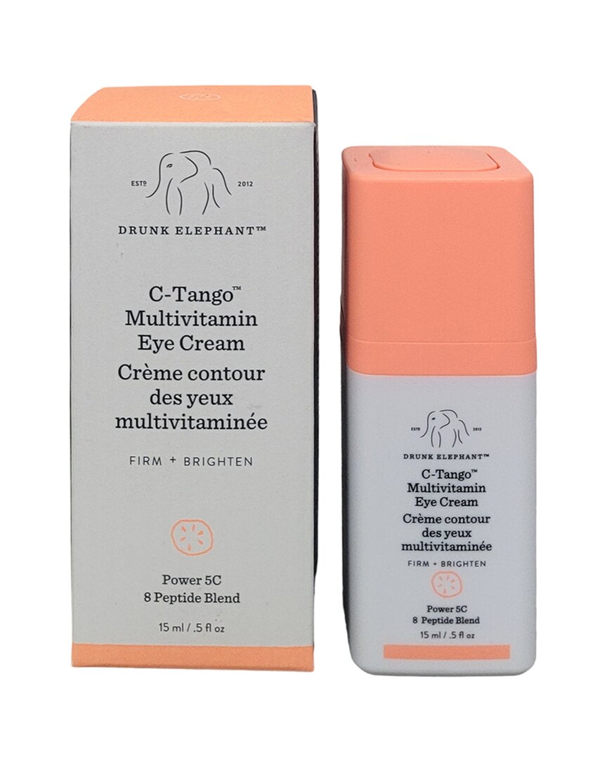 Drunk Elephant Unisex 15ml C-tango Multivitamin Eye Cream In White