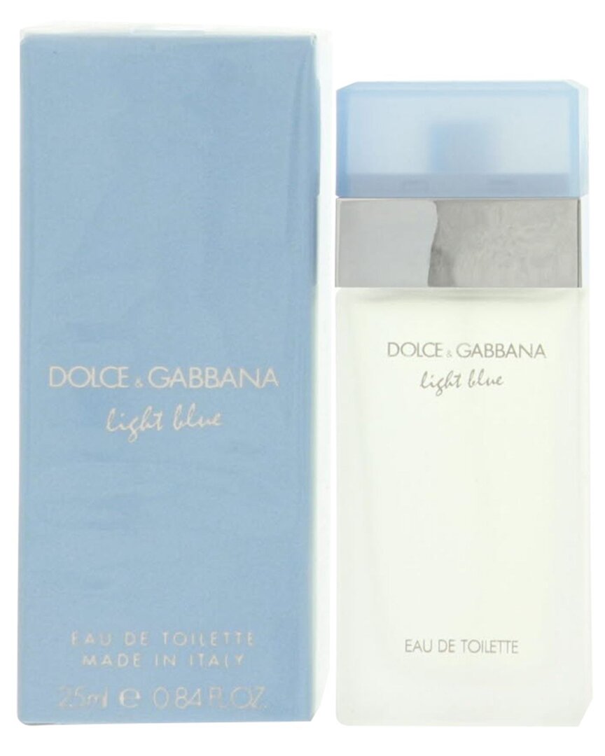 Dolce & Gabbana Women's 0.84oz Light Blue Edt In Transparent