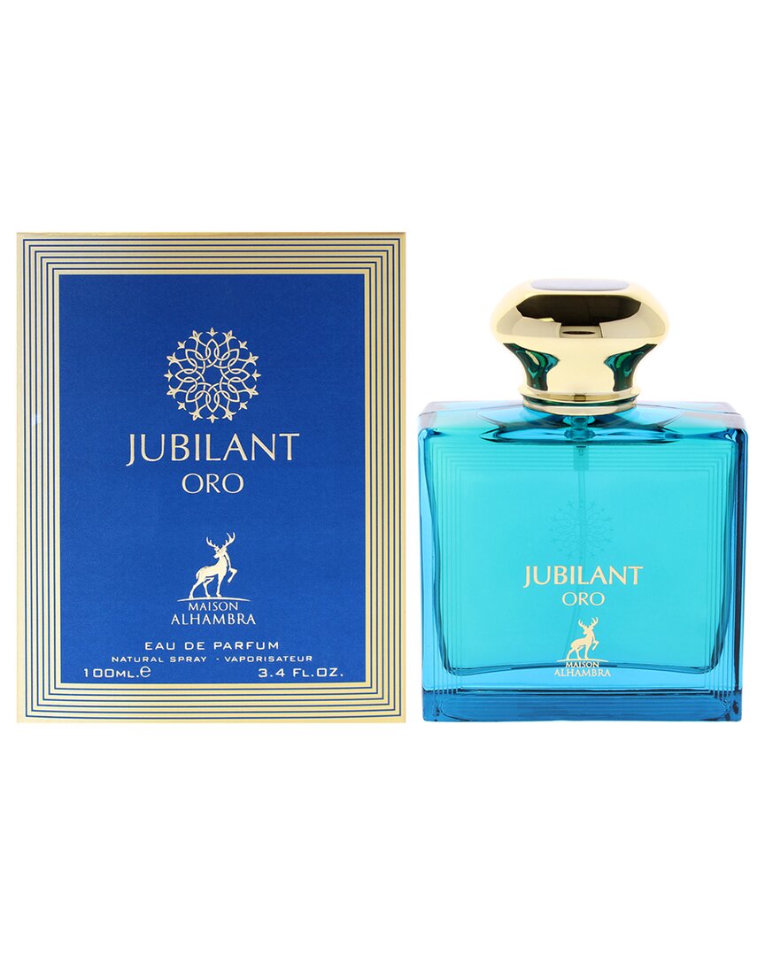 Maison Alhambra Men's 3.4oz Jubilant Oro Edp