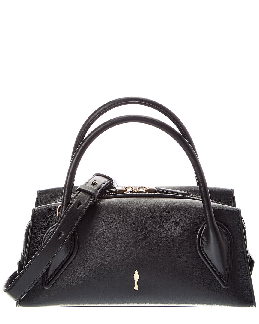 Christian Louboutin Venus Mini Leather Shoulder Bag In Black