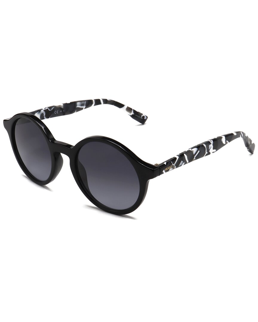 Shop Hugo Boss Women's Hg 0311 50mm Sunglasses In Black