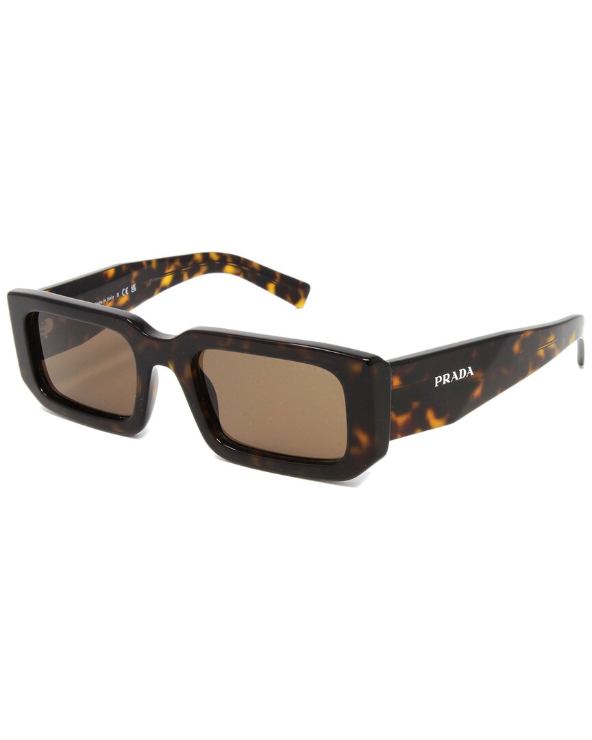 Prada Men's Pr06ys 53mm Sunglasses In Brown