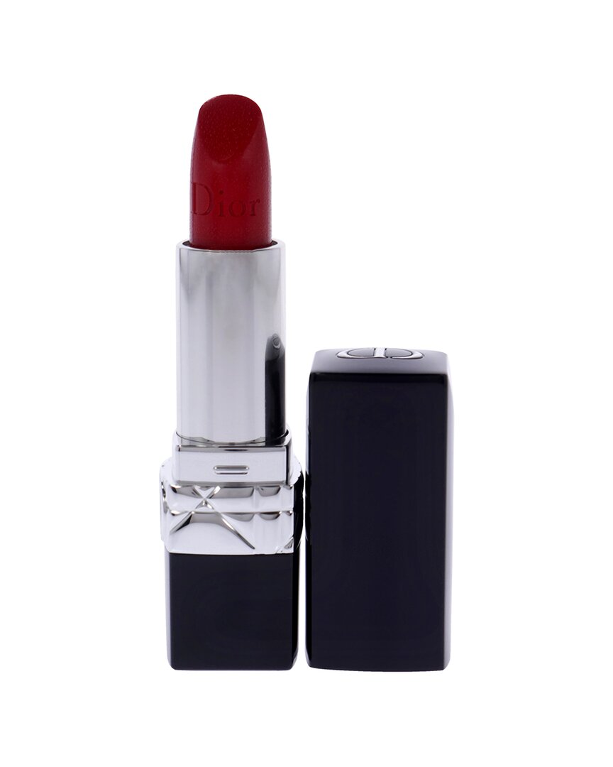 Dior 0.12oz Rouge  Colored Satin Lip Balm - 999 The Iconic Red