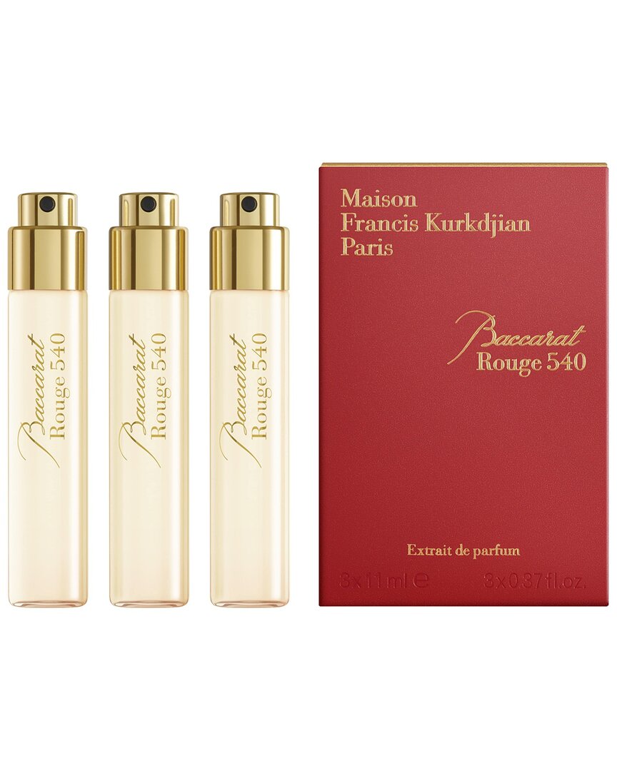 Maison Francis Kurkdjian Unisex 0.37oz Baccarat Rouge 540 3pc Set