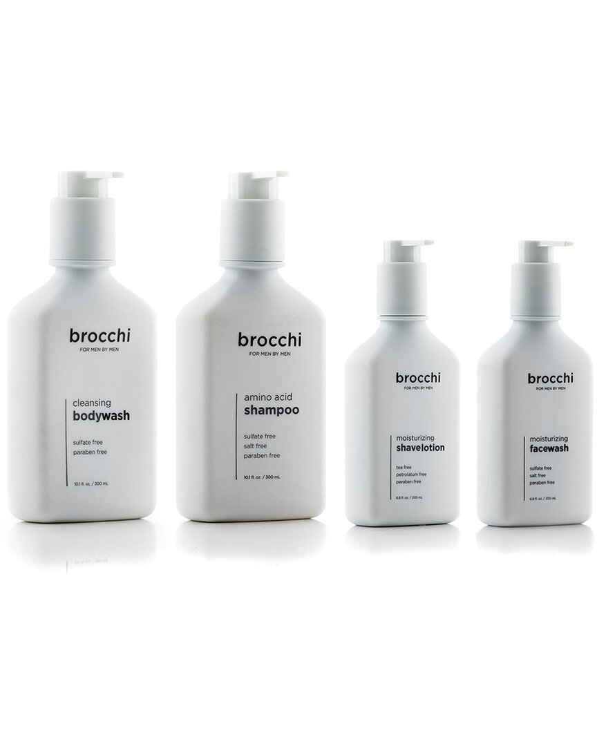 Shop Sebastian Brocchi Brocchi 4pc Shampoo, Body Wash, Face Wash, & Shave Lotion Bundle