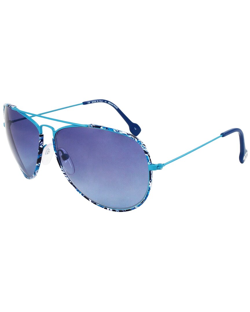 Emilio Pucci Women's Ep125s 62mm Sunglasses In Blue