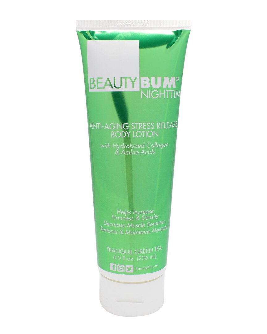 Beautyfit Women's 8oz Beautybum Nighttime Anti-aging Stress Release Body Lotion - Tranquil Green Tea
