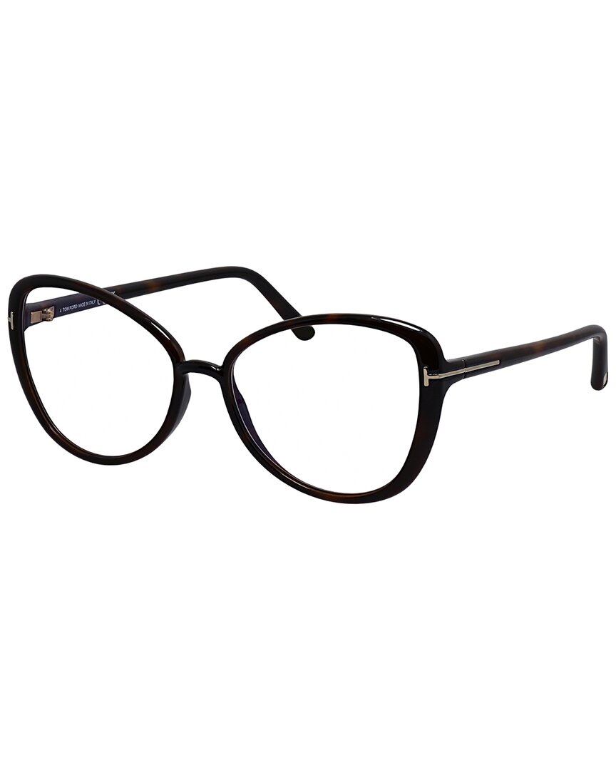 Tom Ford Women's Ft5907-b 55mm Optical Frames In Brown