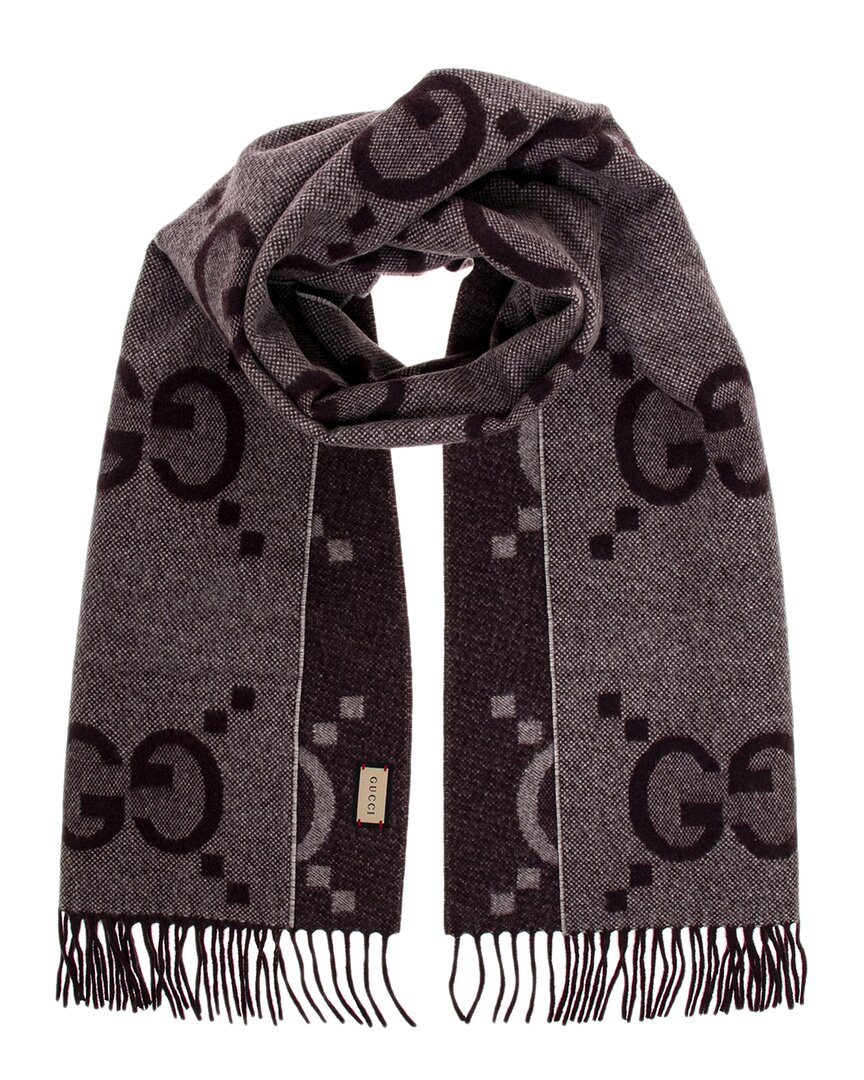 Gucci Cashmere Scarf In Red